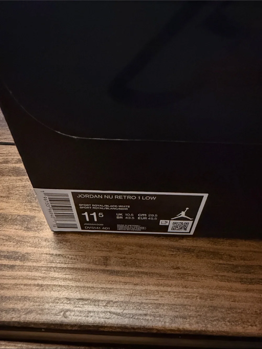 Jordan NU Retro 1 Low. Sz. 11.5